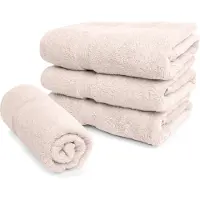 Borg Økologisk håndklæde - 100% GOTS-certificeret bomuld - 50x100 cm - Beige