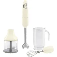 Smeg 50's Style stavblender sæt 4 dele Creme