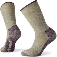 Smartwool W'S Mountaineer Classic Edition Maximum Cushion Crew Socks, 236 | taupe, L