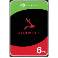 Seagate IronWolf - 6TB - Harddisk - ST6000VN006 - SATA-600 - 3.5"