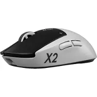 Logitech G PRO X2 SUPERSTRIKE - Mus - optisk - trådløs - 2.4 GHz - USB LIGHTSPEED-modtager