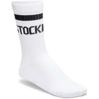 Birkenstock Sokker 'COTTON CREW WHITE/BLACK' hvid