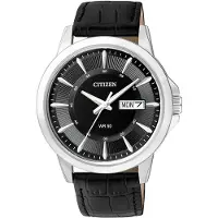 Citizen Herreur BF2011-01EE Sort/Læder Ø41 mm