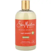 Shea Moisture Sheamoisture Curl Stretch Shampoo Kalahari Melonolie tilført hyaluronisk serumrensning og hydrater til stærke og bløde krøller til type 4 hår 13