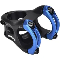 Spank Split Enduro Trail Shotpeen anodiseret cykelstamme (48 mm) Universal Fit cykelstamme Mountainbike stammestang Clamp Shotpeen anodiseret fre