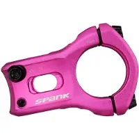 Spank Split Enduro Trail Shotpeen anodiseret cykelstamme (33 mm) Universal Fit cykelstamme Mountainbike stammestang Clamp Shotpeen anodiseret sti