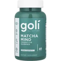 Goli Nutrition , Matcha Mind Kognitive Gummies, 60 Gummies