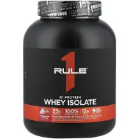 Rule One Proteins , R1 Protein Whey Isolat, Jordbær & Creme, 5,03 lbs (2,28 kg)