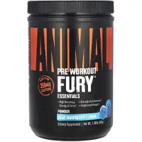 Animal , FuryÆ Essentials, Pre Workout, Blue Raspberry, 1,09 lb (495 g)