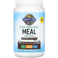 Garden of life , RAW Organisk Mad, Mad Erstatnings Shake, Chocolate, 1 lb 3.01 oz (539 g)