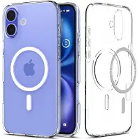 Spigen iPhone 16 Liquid Crystal Mag MagSafe Cover - Klar