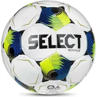 Select Fodbold Royale V26 - Hvid/gul, størrelse Ball SZ. 4