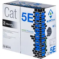 A-Lan UTP-kabel 4PR cat.5e UDENDØRS TØR 305m