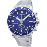 Tissot Herreur T120.417.11.041.00 Seastar 1000 Blå/Stål Ø45.5 mm