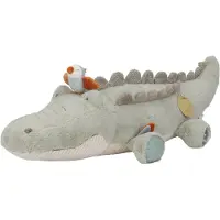 Little Dutch - Aktivitetsdyr Krokodille - 90 cm - Safari Friends - - OneSize - Aktivitetslegetøj