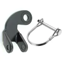 INF Anhængertræk til cykler med C-Lock-spænde Black
