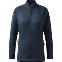 Haglöfs - Vandretøj dame - Korp Mid Jacket W Tarn Blue til Unisex - Størrelse XS - Flåde