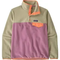 Patagonia - Mærker - W's LW Synch Snap-T P/O Light Violet til UnisexNylon - Størrelse M - Lilla