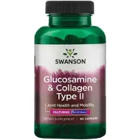 Swanson Health , Glukosamin & Kollagen Type II, 90 Capsuler