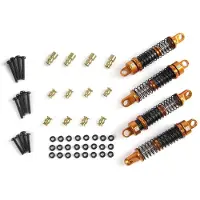 Hpi Racing Aluminum Oil-filled Stødabsorber 4 Enheder