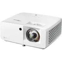 Optoma ZK430ST - DLP-projektor - laser - 3D - 3700 lumen - 3840 x 2160 - 16:9 - 4K - LAN - hvid