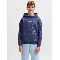 Jack & Jones Hættetrøje - JorNorrebro - Noos - Crown Blue - - 10 år (140) - Hættetrøje
