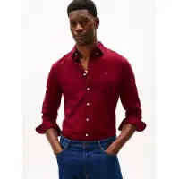 Tommy Hilfiger Skjorte mørkerød