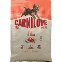 Carnilove True Fresh True Fresh Kitten - Okse - 6 kg