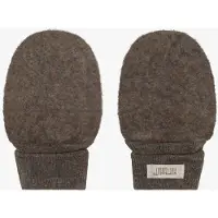 Huttelihut Luffer - Uldfleece - Brown Melange - - 50/56 - Vanter/Luffer