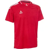Select Spilletrøje Monaco v24 - Rød/Hvid, størrelse Medium