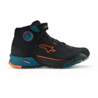 Alpinestars CR-X DS Sneakers Sort/Turkis/Neon-orange 9