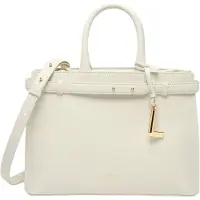 Lancel Håndtaske 'Sac à Main Faubourg M Neige' hvid