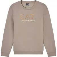 EA7 EA7til kvinder. 7W001488_AF24375 Grå Logo Series sweatshirt (M), Casual, Modal, Lange ærmer