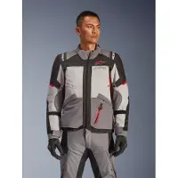 Alpinestars Andes V4 Drystar tekstiljak Grå/Sort/Rød XL