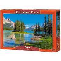 Castorland Puslespil med 500 brikker. Maligne Lake, Canada