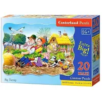 Castorland C-02283 Premium Big Turnip Contour Maxi puslespil, 20 brikker, flerfarvet