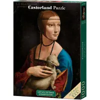 Castorland Dame med hermelin 1000 brikker puslespil. Leonardo da Vinci