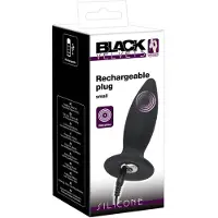 Black Velvets Konisk Vibrerende Analprop L11cm