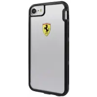 Ferrari Racing stødsikkert etui til iPhone 7 / 8 / SE 2020 / SE 2022 - Transparent