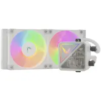 Valkyrie V240 Lite ARGB Hvid Vandkøling AIO CPU Hvid