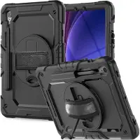 Tech-Protect Samsung Galaxy Tab S9/S9 FE/S10 FE/S10 Lite Solid360 Hybrid Cover m. Rem - Sort