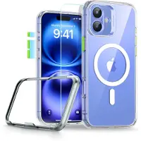 ESR Classic Pro Set Halolock MagSafe iPhone 16 Etui - Klar