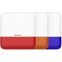 Hikvision DS-PS1-E-WE-BLUE, Blå, Hvid, Acrylonitrilbutadienstyren, Væg, IP65, 190 mm, 47,3 mm
