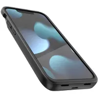 Tech-Protect PowerCase til iPhone 12 mini / 13 mini med 4700mAh powerbank - sort