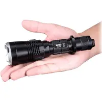 Nitecore Multitask Hybrid Series MH27UV - Lommelygte - LED - 13-modus - blåt/rødt/hvidt lys