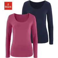 Vivance Shirts brombær / sort