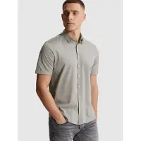 Cast iron Skjorte 'Shirt with short sleeves in lightweight jersey' grå