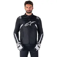 Alpinestars T-SP S V2 WP Tekstiljakke Sort/Hvid L