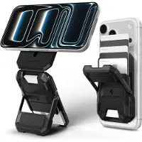 Spigen Tough Armor Pro Wallet MagSafe 5 Card - black