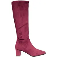 Caprice Boots, red, made of Textiles with Block heel, Size 42